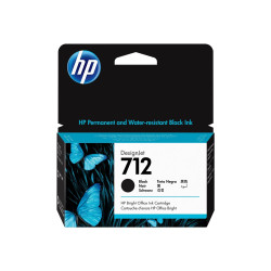 HP 712 svart bläck 38ml