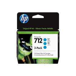 HP 712 cyan bläck 29ml 3-pack