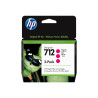 HP 712 magenta bläck 29ml 3-pack
