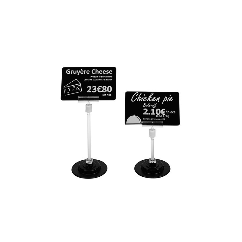 Korthållare "magnetstolpen" 12 cm - 25 st