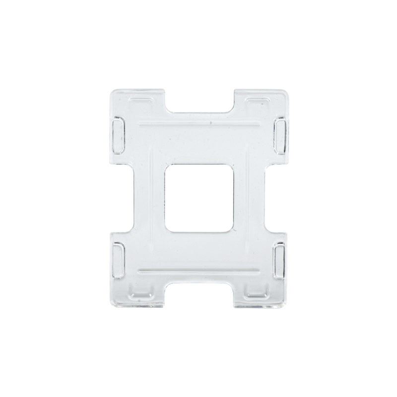 DUAL-Ticket Holder (for 2 CR80 Cards) - 1 set of 5 units