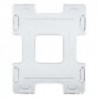 DUAL-Ticket Holder (for 2 CR80 Cards) - 1 set of 5 units
