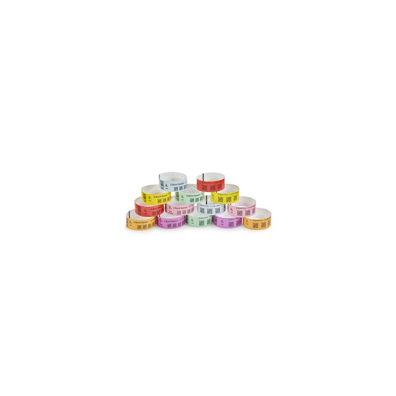 Handledsband DT Z-Band Fun lila 350 per rulle 25 x 254 mm