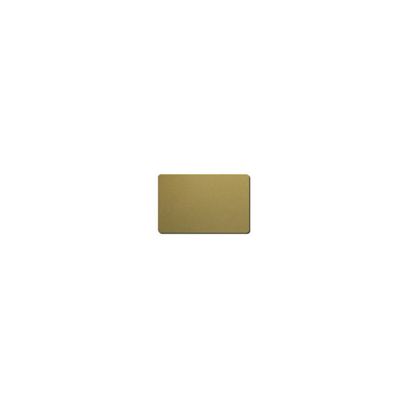 Plastkort Guld 0.76 mm 100 st