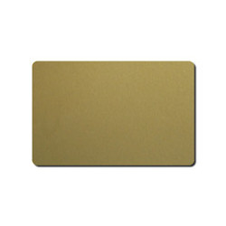 Plastkort Guld 0.76 mm...