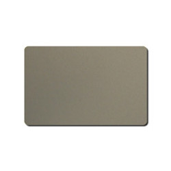 Plastkort Silver 0.76 mm...