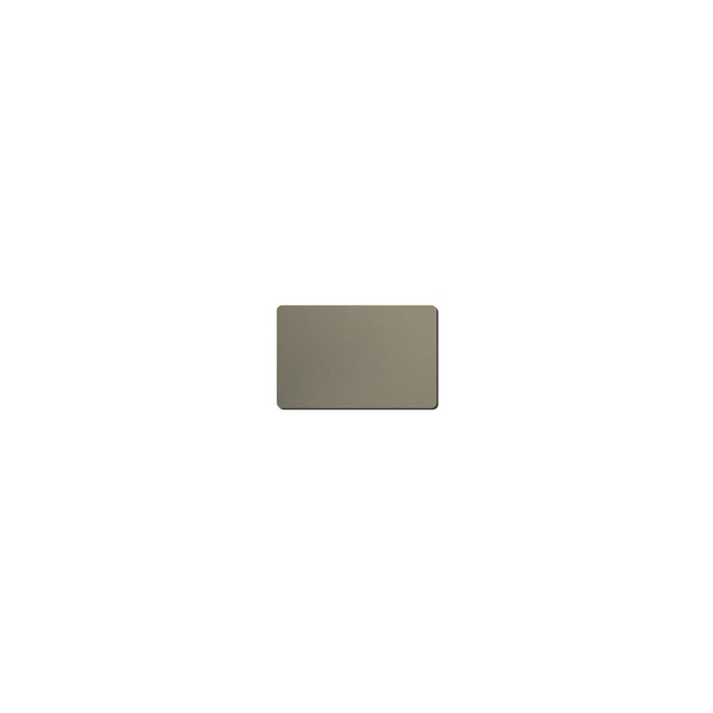 Plastkort Silver 0.76 mm signaturfält 100 st