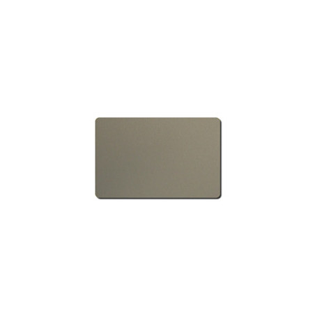 Plastkort Silver 0.76 mm signaturfält 100 st