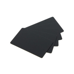 Plastkort PVC-U mattsvart...