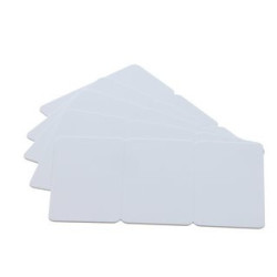 Plastkort PVC Vitt brytbart kort tre-i-ett 0.76 mm 100 st