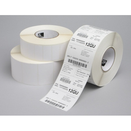 Etikett TT Z-Ultimate 3000T - vit 7 x 7 mm. d 127 mm