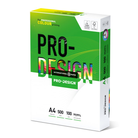 Kop.papper A4 Pro Design 100g (500 st)
