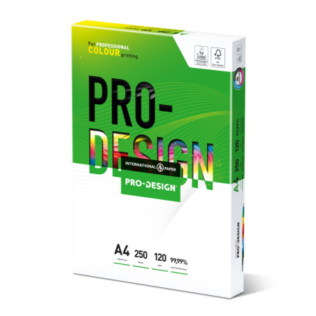 Kop.papper A4 Pro Design 120g (250 st)