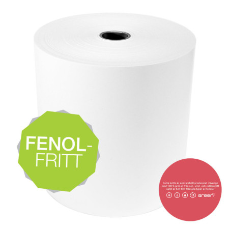 Röd kvittorulle termo 80/80/12 80 gram