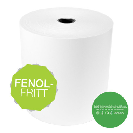 Grön kvittorulle termo 80/80/12 80 gram