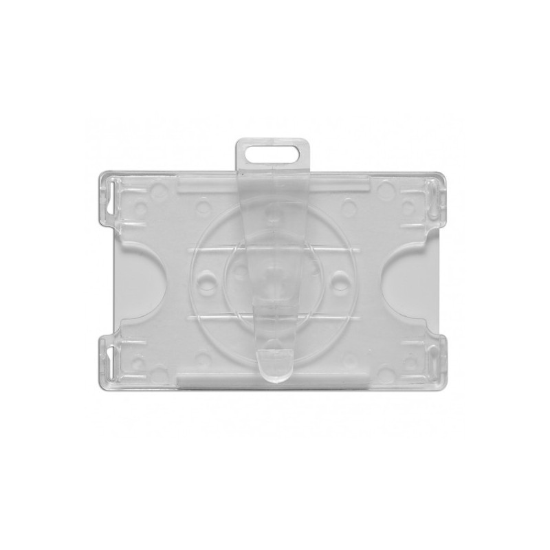 Korthållare IDP 67R öppen roterbar clip transparent