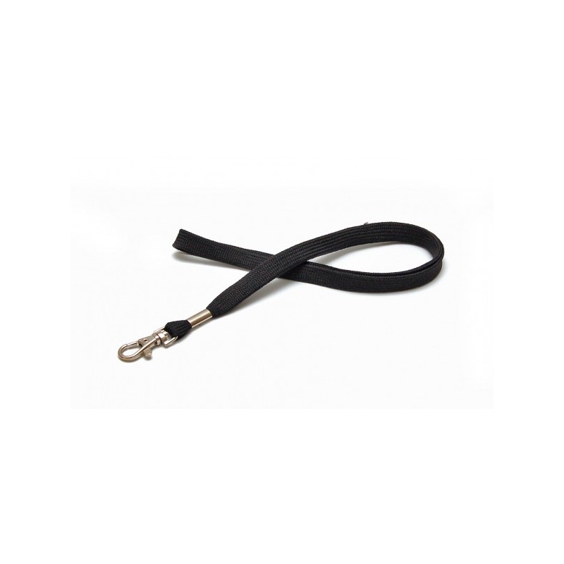 Lanyard polyester med hundkoppelkrok – marinblå - 100st
