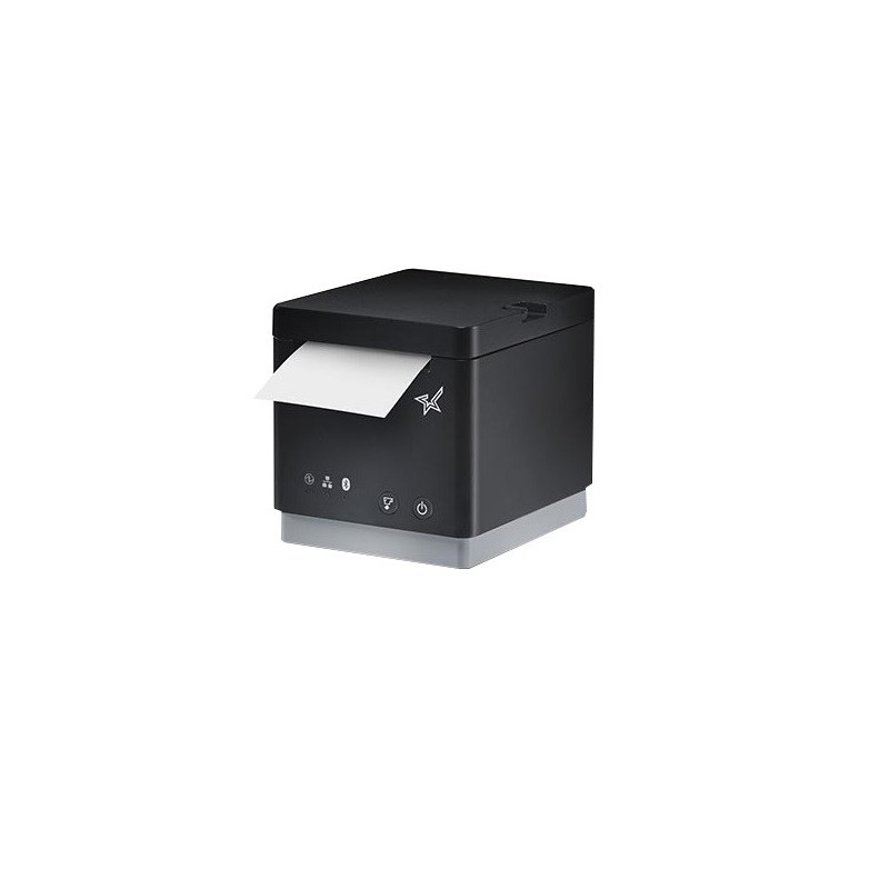 Star mc-Print2 svart LAN USB och Bluetooth inkl. nätadapter