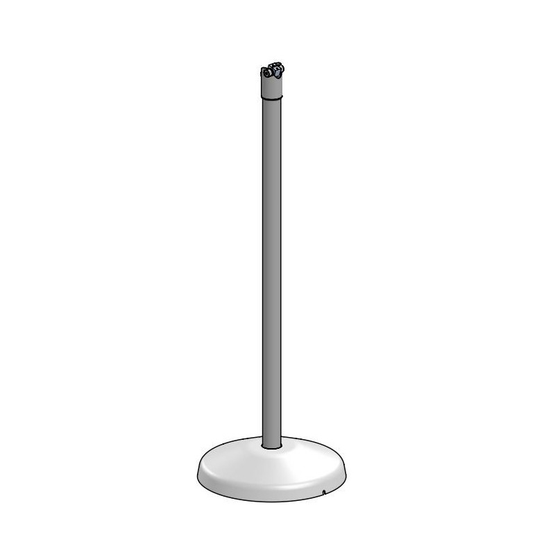 Golvstativ 1000mm  DuraTiltfäste - vit