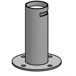 Grundstolpe - 120 mm
