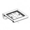 C-Frame för 10 tablet universell- svart