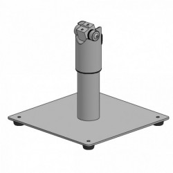 Stolpe 120mm på basplatta...