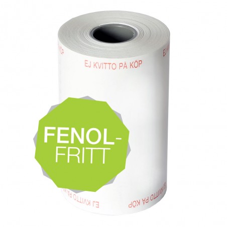 Kontokortsrulle, termo, 57/36/12, 55 gram